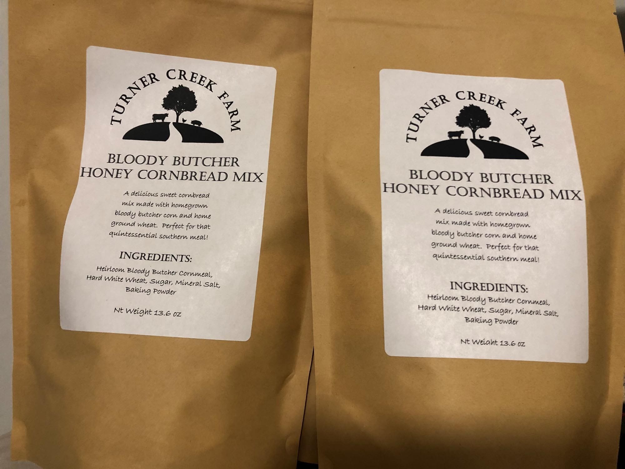Bloody Butcher Honey Cornbread Mix